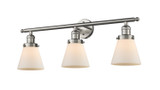 Bathroom Fixtures Three Lights by Innovations ( 405 | 205-SN-G61-LED Franklin Restoration ) 