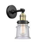 Sconces Single Glass by Innovations ( 405 | 203-BAB-G184S-LED Franklin Restoration ) 