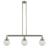 Linear/Island 3 Light Bar by Innovations ( 405 | 213-SN-G202-6-LED Franklin Restoration ) 