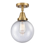 Flush Mounts Glass Down by Innovations ( 405 | 447-1C-BB-G204-8-LED Caden ) 