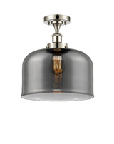 Semi-Flush Mts. Glass Down by Innovations ( 405 | 916-1C-PN-G73-L-LED Ballston Urban ) 