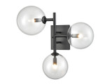 Sconces Triple Glass by Avenue Lighting ( 192 | HF4203-BK Delilah ) 