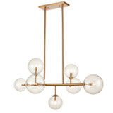Linear/Island 4 Light + by Avenue Lighting ( 192 | HF4207-AB Delilah ) 