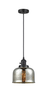 Mini Pendants Glass Down by Innovations ( 405 | 201CSW-BK-G78 Franklin Restoration ) 
