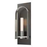 Sconces Single Glass by Hubbardton Forge ( 39 | 201070-SKT-14-85-FD0462 Triomphe ) 