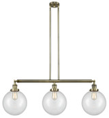 Linear/Island 3 Light Bar by Innovations ( 405 | 213-AB-G202-10 Franklin Restoration ) 