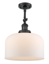 Semi-Flush Mts. Directional by Innovations ( 405 | 201F-BK-G71-L-LED Franklin Restoration ) 