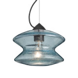 Mini Pendants Glass Down by Besa ( 74 | 1KX-ZENBL-EDIL-BK Besa Zen Cable Pendant ) 