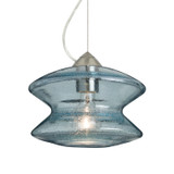 Mini Pendants Glass Down by Besa ( 74 | 1KX-ZENBL-EDIL-SN Besa Zen Cable Pendant ) 