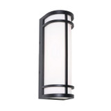 Exterior Wall Mt./Flush by AFX Lighting ( 162 | CRNW0616LAJUDBK Crain ) 