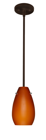 Mini Pendants Glass Down by Besa ( 74 | 1TT-412680-LED-BR Pera ) 
