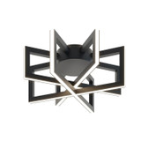 Flush Mounts Cage Style by AFX Lighting ( 162 | CSSC13L30D1BK Cass ) 