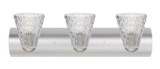 Bathroom Fixtures Three Lights by Besa ( 74 | 3WZ-NICO5CL-LED-SN Nico ) 