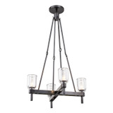 Mid. Chandeliers Glass Up by Alora ( 452 | PD338422UBCC Lucian ) 