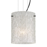 Mini Pendants Glass Down by Besa ( 74 | 1KG-4006GL-LED-BK Besa Tamburo 8 Cable Pendant ) 