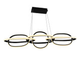 Linear/Island Ring/Halo by Avenue Lighting ( 192 | HF5025-BK Circa Led ) 