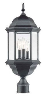 Exterior Post/Pier Head by Acclaim Lighting ( 106 | 5187BK Madison ) 