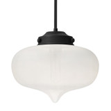 Mini Pendants Glass Down by Besa ( 74 | 1TT-MIRAFR-EDIL-BK Besa Mira Pendant ) 