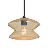 Mini Pendants Glass Down by Besa ( 74 | 1JC-ZENGD-EDIL-BK Besa Zen Pendant ) 