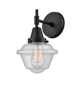 Sconces Single Glass by Innovations ( 405 | 447-1W-BK-G534-LED Caden ) 