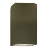 Exterior Wall Mt./Flush by Justice Designs ( 102 | CER-5955W-MGRN Ambiance ) 