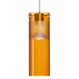 Mini Pendants Glass Down by Besa ( 74 | 1XT-6527EG-LED-SN Besa Scope Pendant ) 