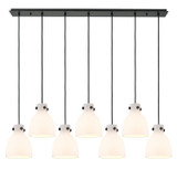 Linear/Island 4 Light + by Innovations ( 405 | 127-410-1PS-BK-G412-8WH Downtown Urban ) 