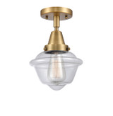 Semi-Flush Mts. Glass Down by Innovations ( 405 | 447-1C-BB-G532 Caden ) 