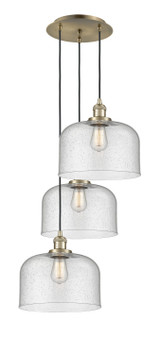 Mini Pendants 3 Light Cluster by Innovations ( 405 | 113F-3P-AB-G74-L Franklin Restoration ) 
