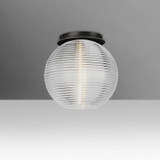 Flush Mounts Glass Down by Besa ( 74 | 461600C-BK Besa Kristall 8 Ceiling ) 