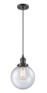 Mini Pendants Cable by Innovations ( 405 | 201C-OB-G204-8-LED Franklin Restoration ) 
