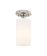 Semi-Flush Mts. Glass Down by Innovations ( 405 | 434-1F-PN-G434-7WH Downtown Urban ) 