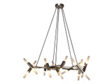 Large Chandeliers Geometric/Linear by Avenue Lighting ( 192 | HF6020-PN Manhattan Ave. ) 