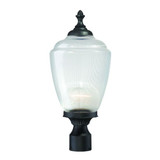 Exterior Post/Pier Head by Acclaim Lighting ( 106 | 5367BK/CL Acorn ) 