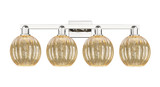 Bathroom Fixtures Four Lights by Innovations ( 405 | 716-4W-PN-G458-7ME Arcadia ) 