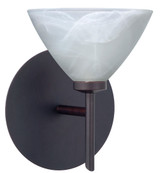 Sconces Single Glass by Besa ( 74 | 1SW-174352-BR Domi ) 