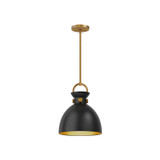 Mini Pendants Metal Shade by Alora ( 452 | PD411311AGMB Waldo ) 