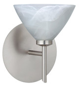 Sconces Single Glass by Besa ( 74 | 1SW-174352-SN Domi ) 