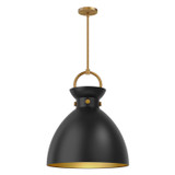 Pendants Metal Shade by Alora ( 452 | PD411318AGMB Waldo ) 
