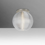 Flush Mounts Glass Down by Besa ( 74 | 461600C-LED-SN Besa Kristall 8 Ceiling ) 