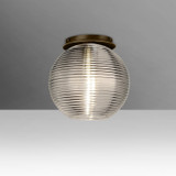 Flush Mounts Glass Down by Besa ( 74 | 461602C-BR Besa Kristall 8 Ceiling ) 