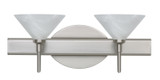Bathroom Fixtures Two Lights by Besa ( 74 | 2SW-117652-SN Kona ) 