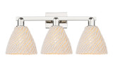 Bathroom Fixtures Three Lights by Innovations ( 405 | 716-3W-PN-NBD-75-NAT Arcadia ) 