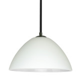 Mini Pendants Glass Down by Besa ( 74 | 1TT-420107-LED-BK Besa Tessa Stem Pendant ) 