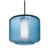 Mini Pendants Glass Down by Besa ( 74 | J-NILES10BO-LED-BR Besa Niles 10 Pendant ) 
