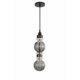 Mini Pendants Glass Down by Avenue Lighting ( 192 | HF7902-BK Avra ) 