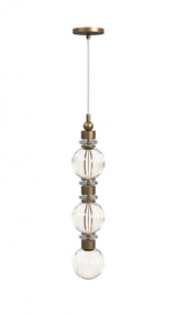 Mini Pendants Glass Down by Avenue Lighting ( 192 | HF7903-AB Avra ) 