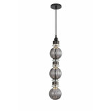 Mini Pendants Glass Down by Avenue Lighting ( 192 | HF7903-BK Avra ) 