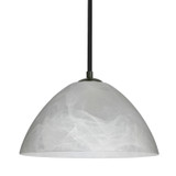 Mini Pendants Glass Down by Besa ( 74 | 1TT-420152-BK Besa Tessa Stem Pendant ) 