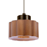 Mini Pendants Other by Besa ( 74 | 1XT-KAOMD-LED-BR Besa Kao Pendant ) 